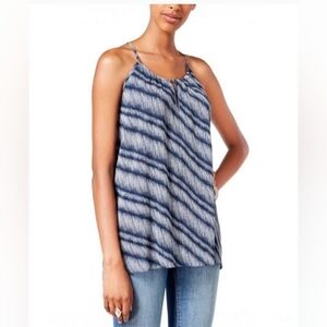 Lucky Brand Chiffon Print Top